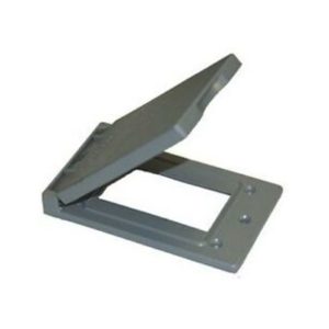 Westgate W1C-GV-BRZ 1 Gang GFCI Vertical Blank Cover, Bronze