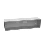 Milbank 6624-GSC3R-NK-NP 6x24x6 Screw Cover Quad D Knockout Wireway Gutter
