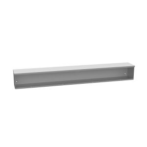 Milbank 6648-GSC3R-NK-NP 6x48x6 Screw Cover Quad D Knockout Wireway Gutter