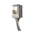 NSI Tork 2129A Photocontrol Stem, Die-Cast Aluminum, 120/277V