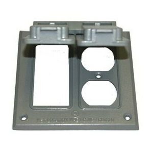 Westgate W2C-GD 2 Gang GFCI/Duplex Receptacle Cover