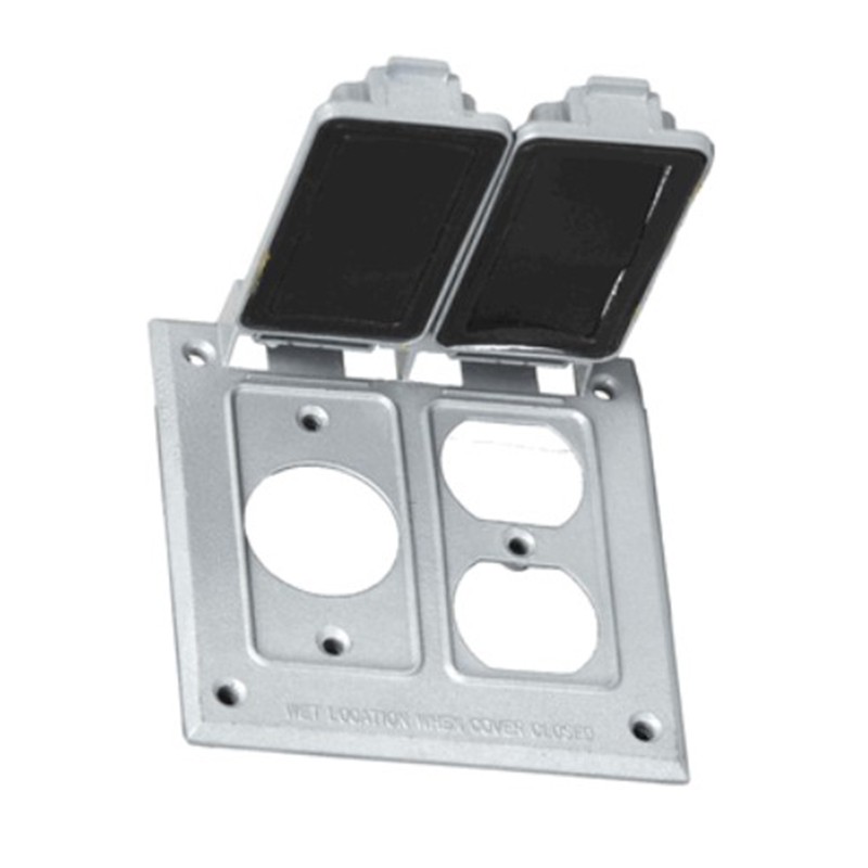 Westgate W2C-SD 2 Gang Single/Duplex Receptacle Cover