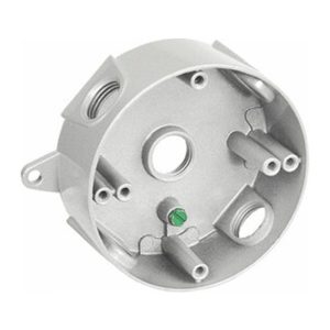 Westgate WRB50-5-WH 4in Deep Round Extension Box 5 Holes, White