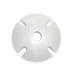 Westgate WRC-1-WH 4in Deep Round Cover 1 Hole, White