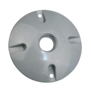 Westgate WRC-1-BRZ 4in Deep Round Cover 1 Hole, Bronze