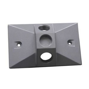 Westgate WRE-2 1 Gang Rectangular Cover 2 Hole