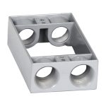 Westgate WXB50-4 1 Gang 1-3/8in Deep Extension Box, 4 Holes