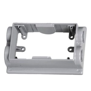 Westgate WXF75-2 1 Gang 1-9/16in Deep Flanged Extension Box, 2 Holes