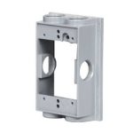 Westgate WXF75-6 1 Gang 1-9/16in Deep Flanged Extension Box, 6 Holes