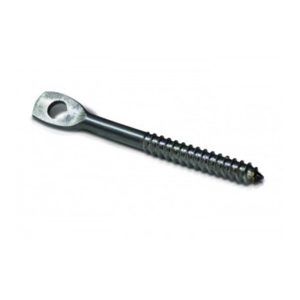 Westgate LH-SCREW Steel Flat Hanger Screw w/ Single Hole, 1/4" x 3"
