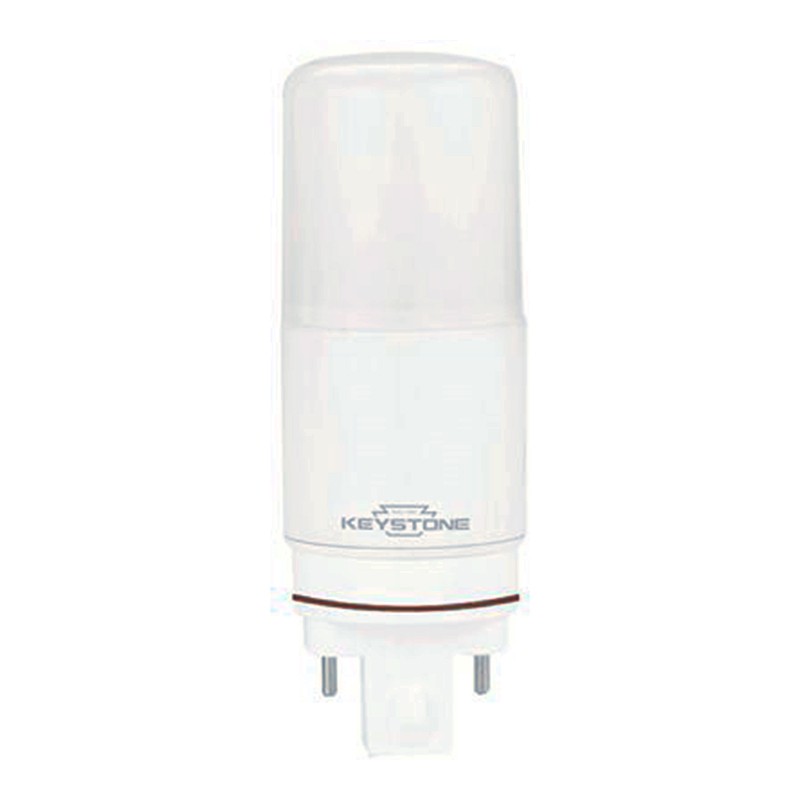 Keystone KT-LED82P-O-850-D 8W T4 2 & 4-Pin Omni-Directional CFL Replacement Light Bulb 5000K