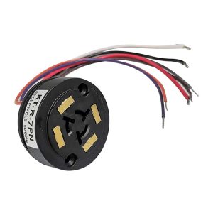 Keystone KT-RSC-7PN NEMA Type 7-Pin Receptacle And Shorting Cap