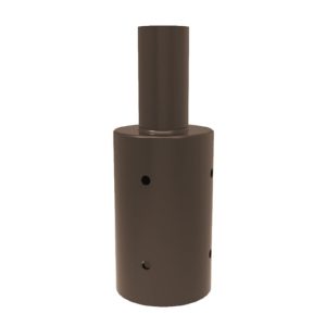 Keystone KT-PMTT-4R-SV Vertical Top Mount For 4in Round Pole