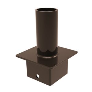 Keystone KT-PMTT-4SQ-SV Vertical Top Mount For 4in Square Pole