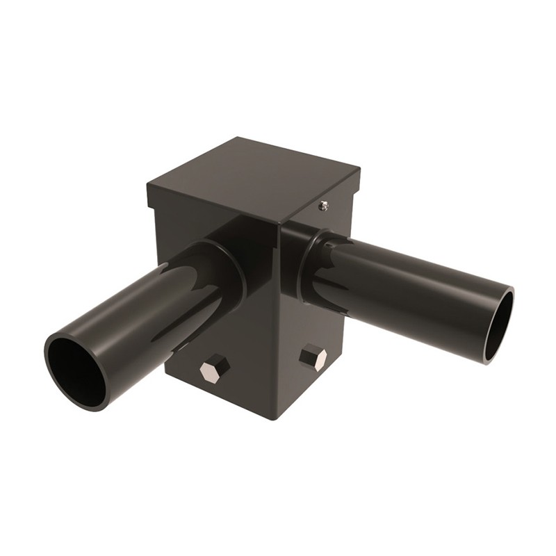 Keystone KT-PMTT-4SQ-D90 Dual Horizontal 90 Degree Top Mount For 4in Square Pole