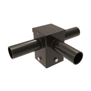 Keystone KT-PMTT-4SQ-T90 Triple Horizontal 90 Degree Top Mount For 4in Square Pole
