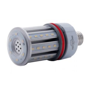 Keystone KT-LED18HID-E26-830-D 18W LED 70W MH Equal Medium Base Corn Bulb 3000K