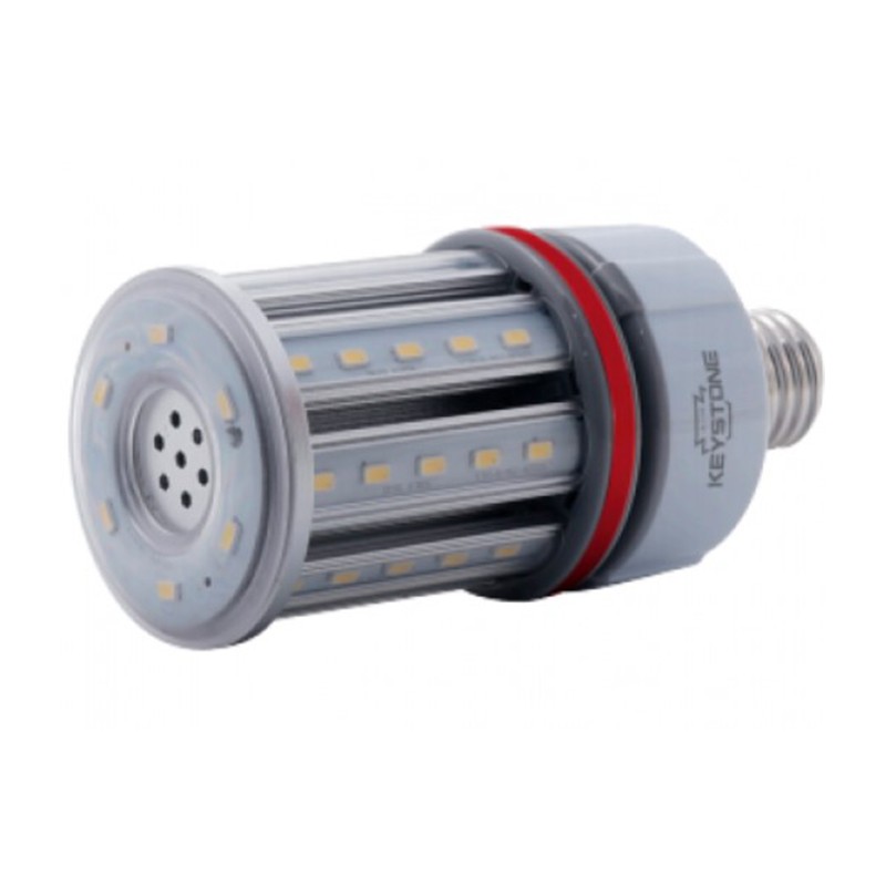 Keystone KT-LED18HID-E26-830-D 18W LED 70W MH Equal Medium Base Corn Bulb 3000K