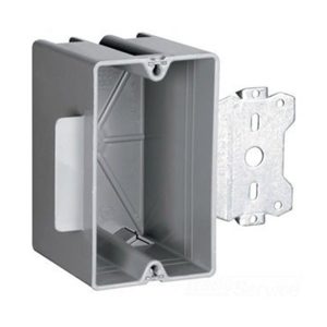Pass & Seymour S1-18-S50 1 Gang Plastic Outlet Box