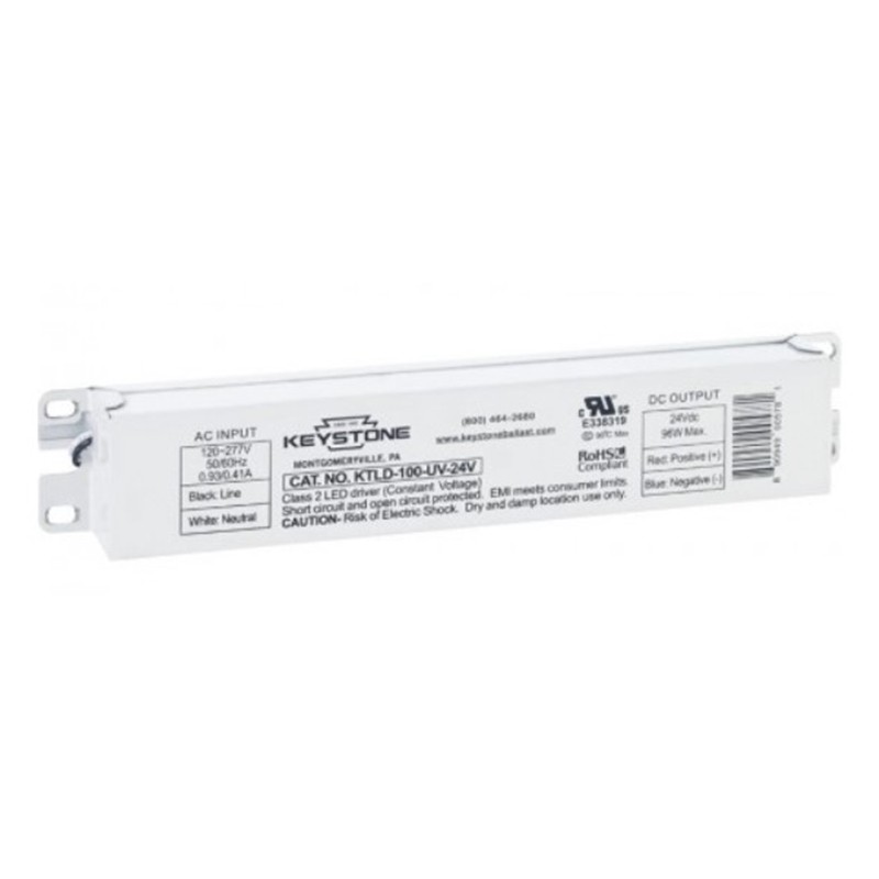 Keystone KTLD-2LT8-UV-12C-VDIM 2-Lamp Dimming Driver External LED Tubes