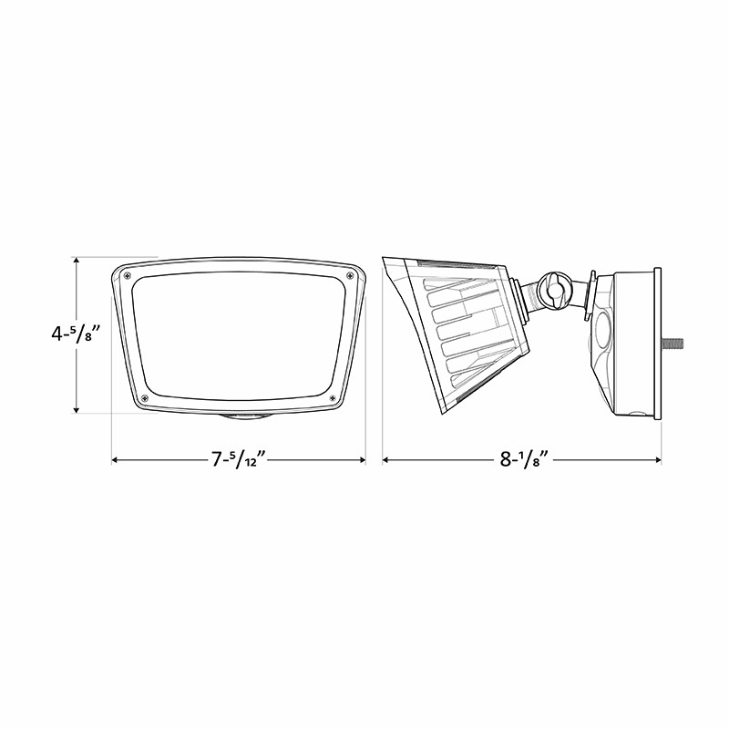 Westgate SL-28W-50K-BZ-D 28 Watts SECURITY FLOODS 50K