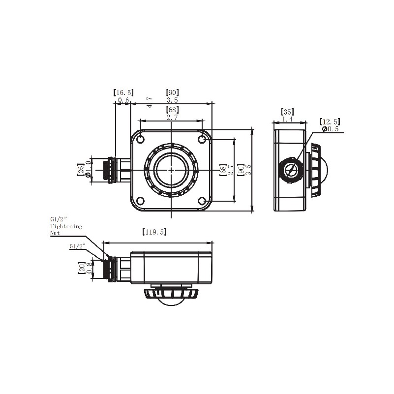 Westgate WEC-3PR-60MOTION SENSORS