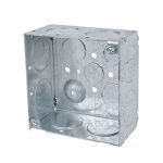 Steel City 52171 4in Steel Square Box