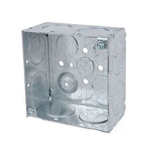 Steel City 52171 4in Steel Square Box