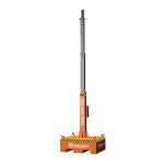 SOLTECH STLTWR02M SOLTOWER Mobile Solar Light Tower Temporary Construction Lighting 13ft Max Height