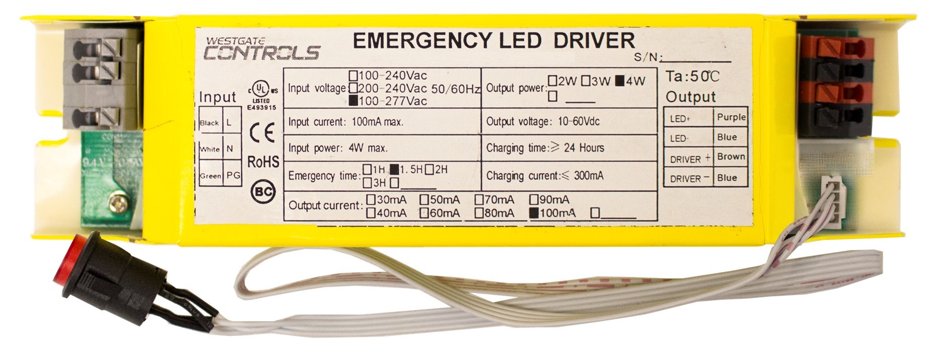 Westgate ELB-0460-FM EMERGENCY BATTERY BACKUPS