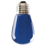 Halco S14BLU1C/LED 1W PROLED SING LAMPS BLUE