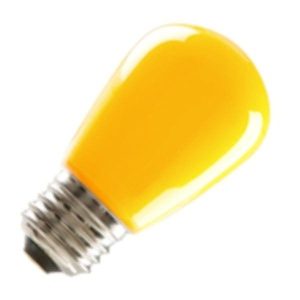Halco S14YEL1C/LED 1W PROLED SING LAMPS YELLOW