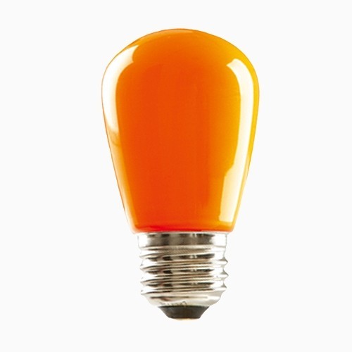 Halco S14ORG1C/LED 1W PROLED SING LAMPS ORANGE
