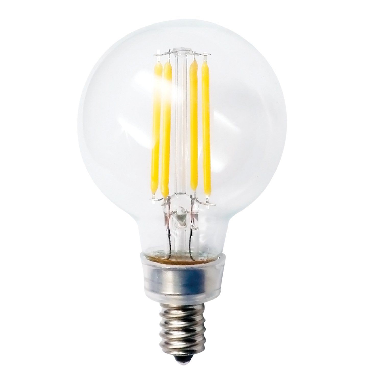 Halco G16.5CL4ANT/827/LED2 4 Watts PROLED FILAMENT G16.5 2700K