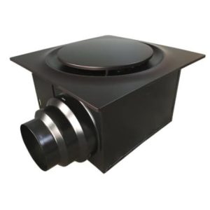 Aero Pure ABF80 G16 OR 80 CFM Slim Fit Fan - AC Motor Round Grille-Oil Rubbed Bronze