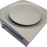 Aero pure AP 120H-S SN 120 CFM Slim Fit Fan - AC Motor - Designer Grille - Satin Nickel - Humidity Sensores