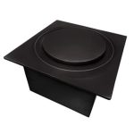Aero pure ABF110DH G6 FHB 16W Bathroom Fan w/ Humidity Sensor, Adjustable CFM, Round, Black