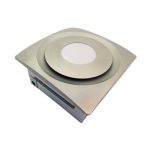 Aero Pure AP 90H-S SG 90 CFM Slim Fit Fan-AC Moto-Designer Grille-Satin Gold-Humidity Sensor