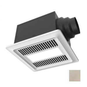 Aero Pure ABF110DH L1 SG 50/80/110 CFM Slim Fit-DC Motor Whit Led/Nigth Light/Humidity-Satin Gold