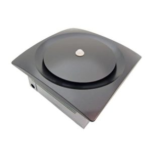 Aero Pure VSF110DCMH-S FHB 80/90/110/120/140 CFM Slim Fit Cont Run DC Motor-Designer Grille-FH Matte Black