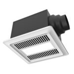 Aero Pure ABF80 L1 W 80 CFM Slim Fit AC Motor Whit Led-Night Light-White
