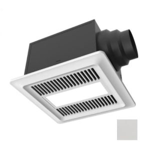 Aero Pure ABF80 L1 SN 80 CFM Slim Fit AC Motor Whit Led-Night Light-Satin Nickel
