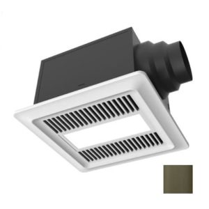 Aero Pure ABF80 L1 OR 80 CFM Slim Fit AC Motor Whit Led-Night Light-Oil Rubbed Bronze