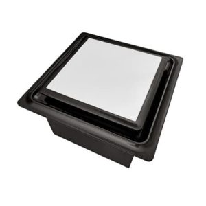 Aero Pure ABF80 L5 FHB 80 CFM Slim Fit AC Motor Whit Led-Night Light-Square Grille-FH Matte Black