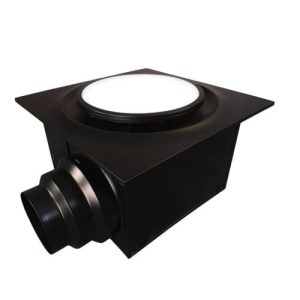 Aero Pure ABF80 L6 OR 80 CFM Slim Fit AC Motor Whit Led-Night Light-Round Grille-Oil Rubbed Bronze