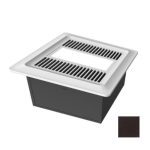 Aero Pure ABF110 L1 FHB 110 CFM Slim Fit AC Motor Whit Led-Night Light-FH Matte Black