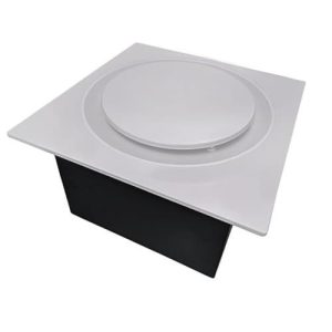 Aero pure ABFS0511D L6W 14.2W Bathroom Fan w/ LED Light, Low Profile, Adjustable Speeds
