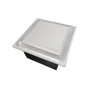Aero pure ABF 80 G15 SG 18W Quiet Bathroom Fan, Square Grill, 80 CFM, Satin Gold