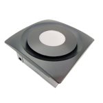 Aero Pure AP904H-SL FHB 90 CFM Slim Fit Fan Whit 4000K LED Light Module-FH Matte Black-Humidity Sensor