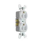 Legrand 3232TRW 15A 125V Tamper-Resistant Duplex Receptacle, White
